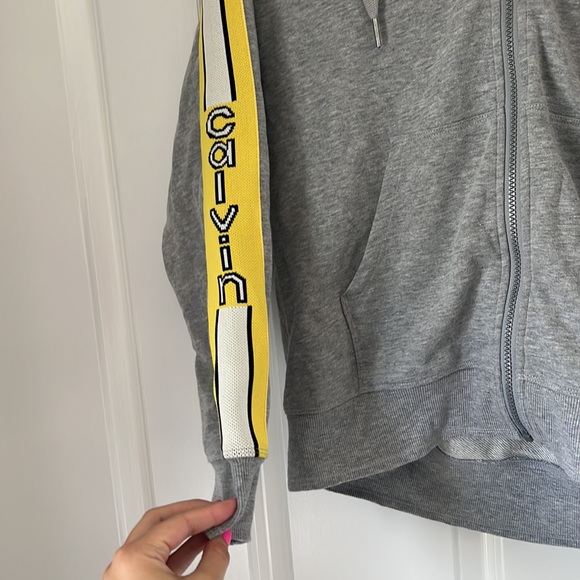 Calvin Klein Performance Zip Up Hoodie - Picture 3 of 8